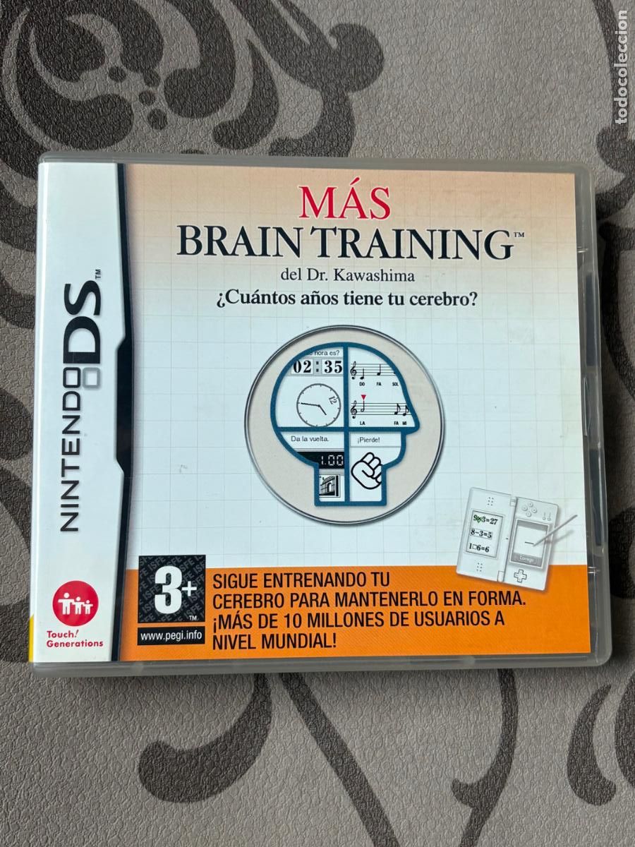 Videojuegos y consolas: M&aacute;s brain training nintendo DS