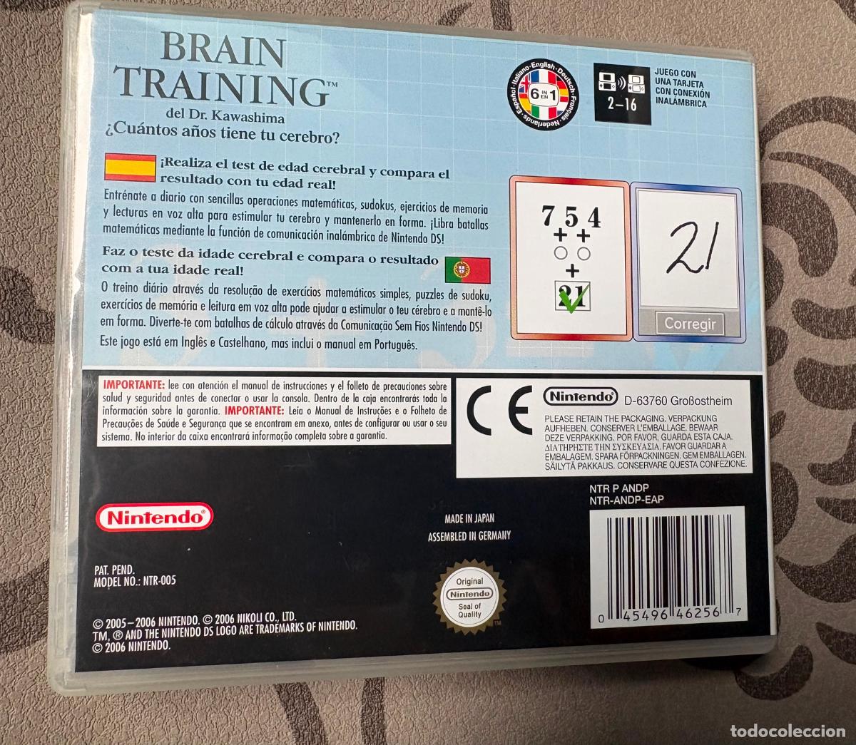 Videojuegos y consolas: Brain Training Nintendo DS - Foto 3