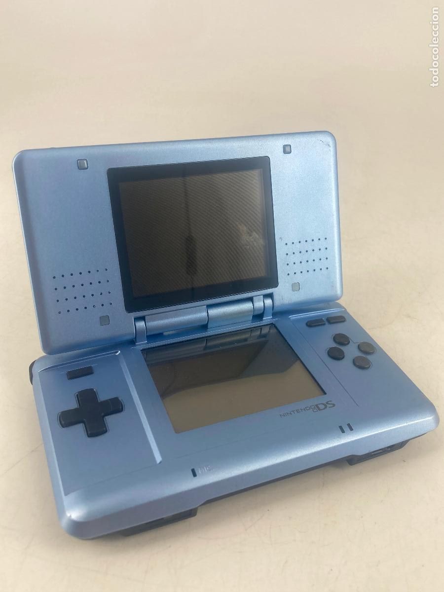 Videojuegos y consolas: consola portatil nintendo ds fat clasica azul