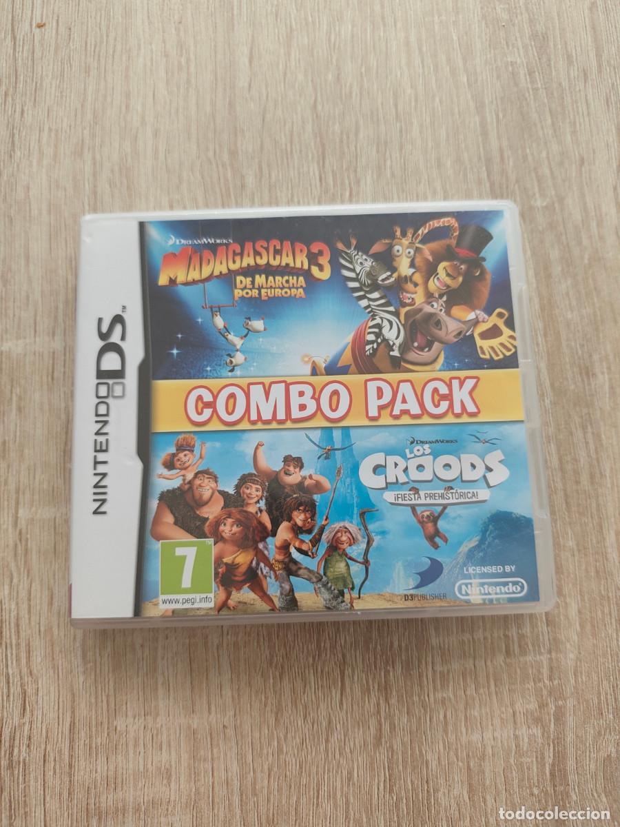 Videojuegos y consolas: Madagascar 3 & The Croods (Combo Pack) Nintendo DS