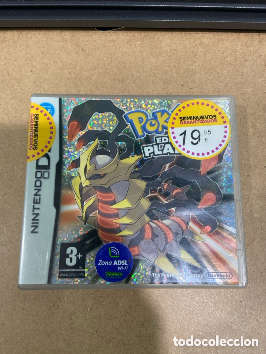 Jeux Vid&eacute;o et Consoles: Juego Nintendo Ds. Pokemon ed. Platino. Solo caja e instrucciones