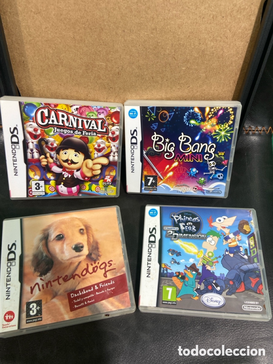 Videojogos e Consolas: Nintendo Ds. Lote 10 juegos. Solo caja e instrucciones