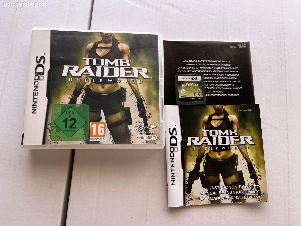 Videojuegos y consolas: TOMB RAIDER UNDERWORLD - NINTENDO DS NDS KREATEN
