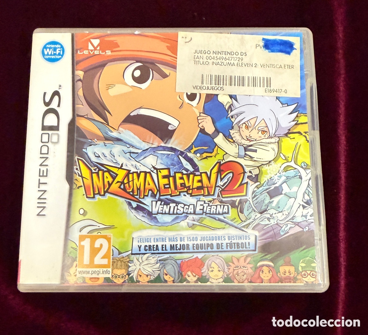 Videojuegos y consolas: Inazuma Eleven 2 Ventisca Eterna Nintendo DS PAL ESP Completo Original