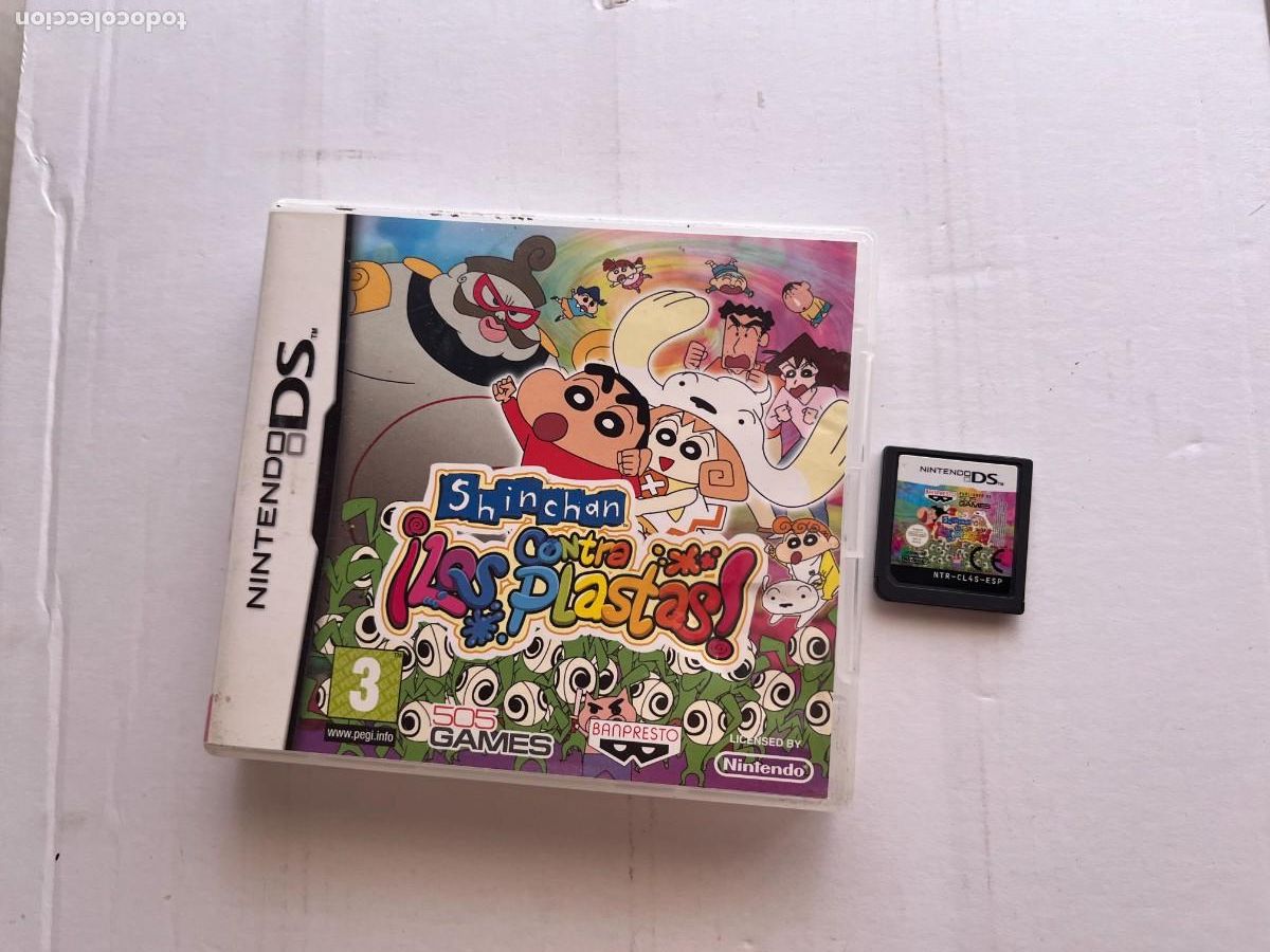 Videojuegos y consolas: SHINCHAN CONTRA LOS PLASTAS - NINTENDO DS NDS KREATEN
