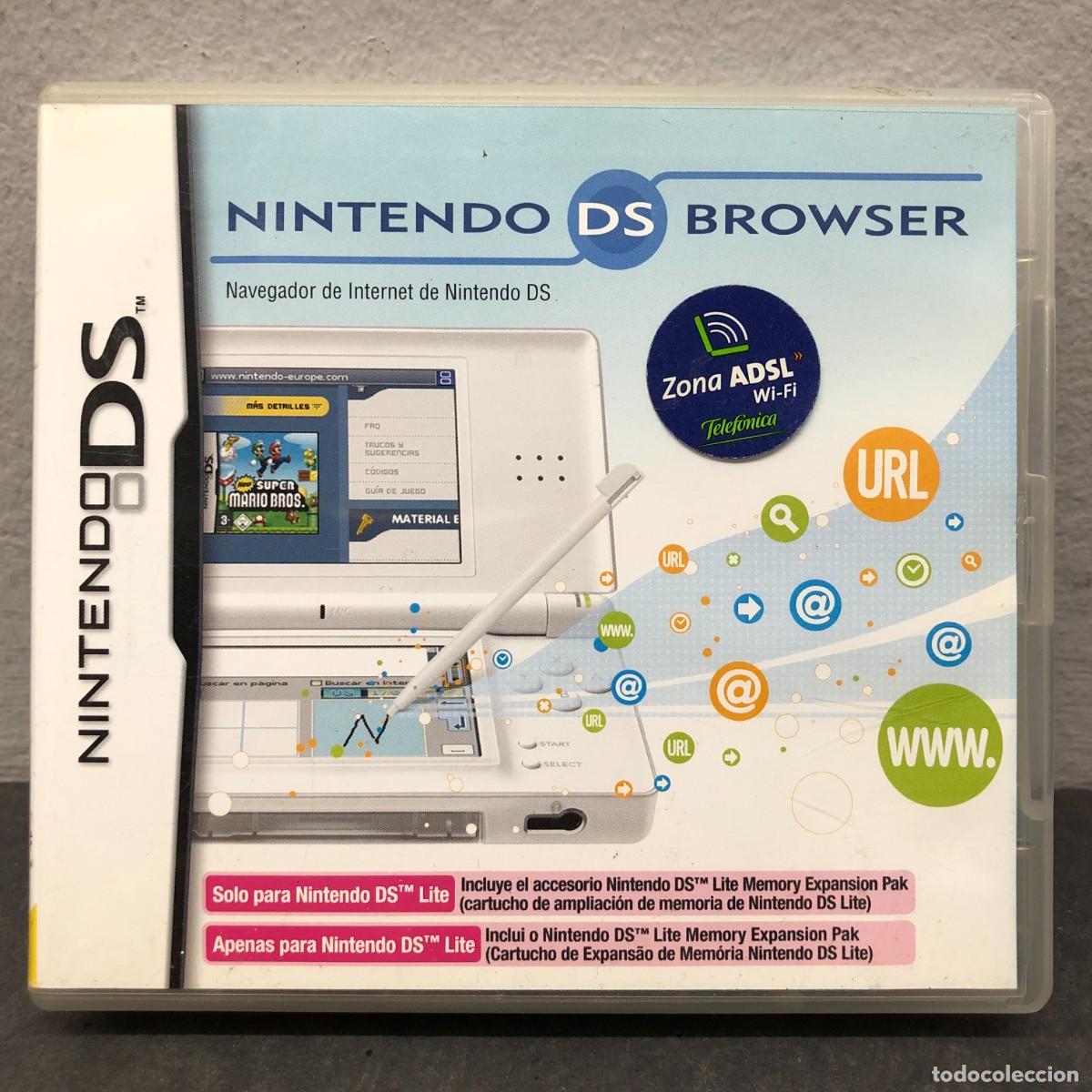 Videojuegos y consolas: NINTENDO DS BROWSER - NAVEGADOR DE INTERNET - NINTENDO DS LITE - VIDEOJUEGO / 1106