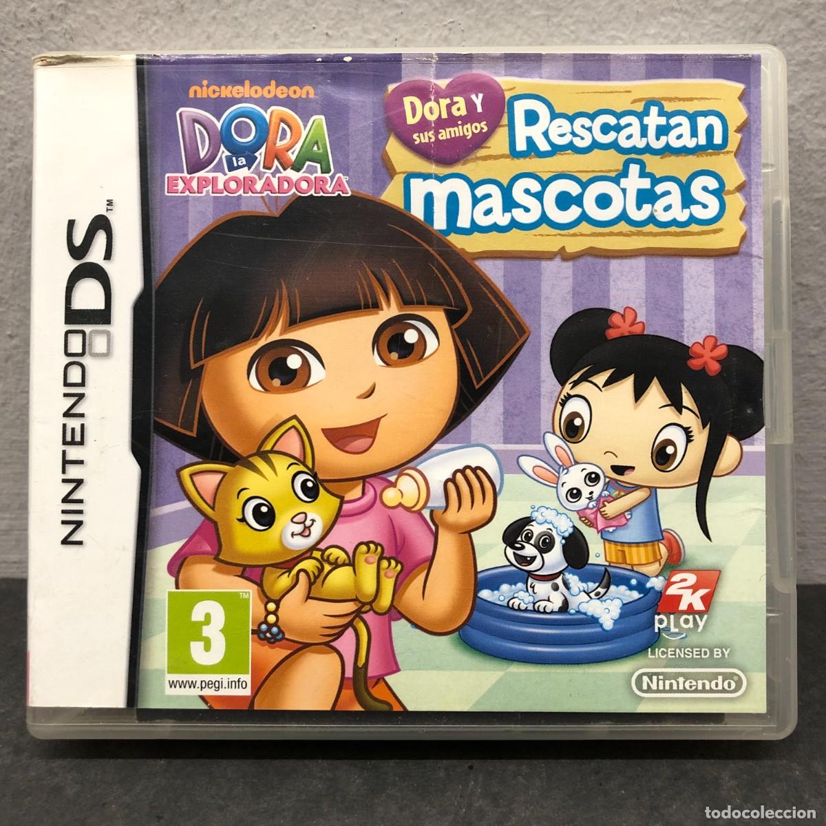 Videojuegos y consolas: DORA LA EXPLORADORA - DORA Y SUS AMIGOS RESCATAN MASCOTAS - NINTENDO DS - VIDEOJUEGO / 1107