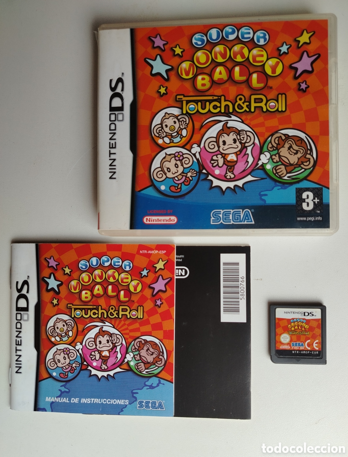 Videojuegos y consolas: Juego Super Monkey Ball: Touch & Roll, NDS