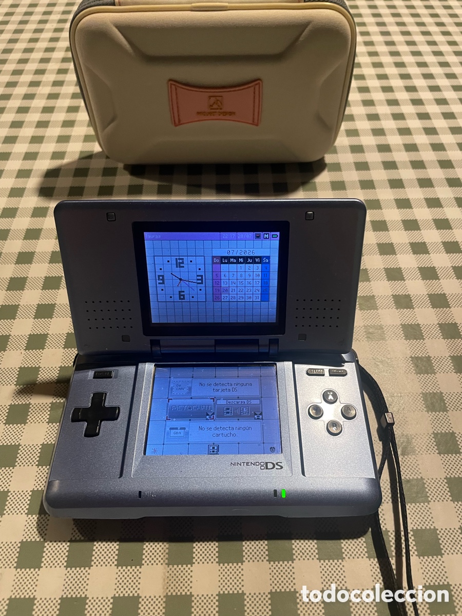 Videojuegos y consolas: Nintendo DS Original (NTR-001) + Funda Protectora