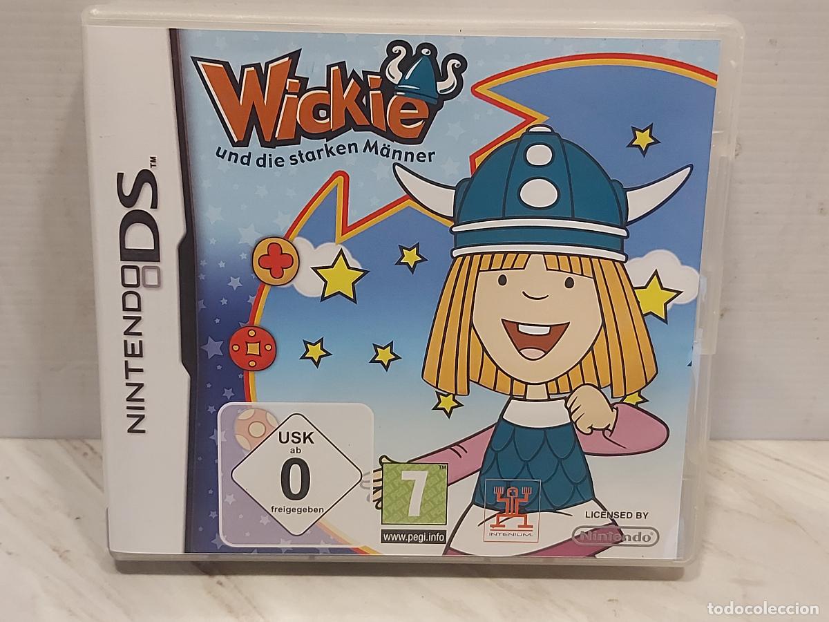 Videojuegos y consolas: WICKIE UND DIE STARKEN M&Auml;NNER | JUEGO NINTENDO DS | EDICI&Oacute;N ALEMANA | 2009