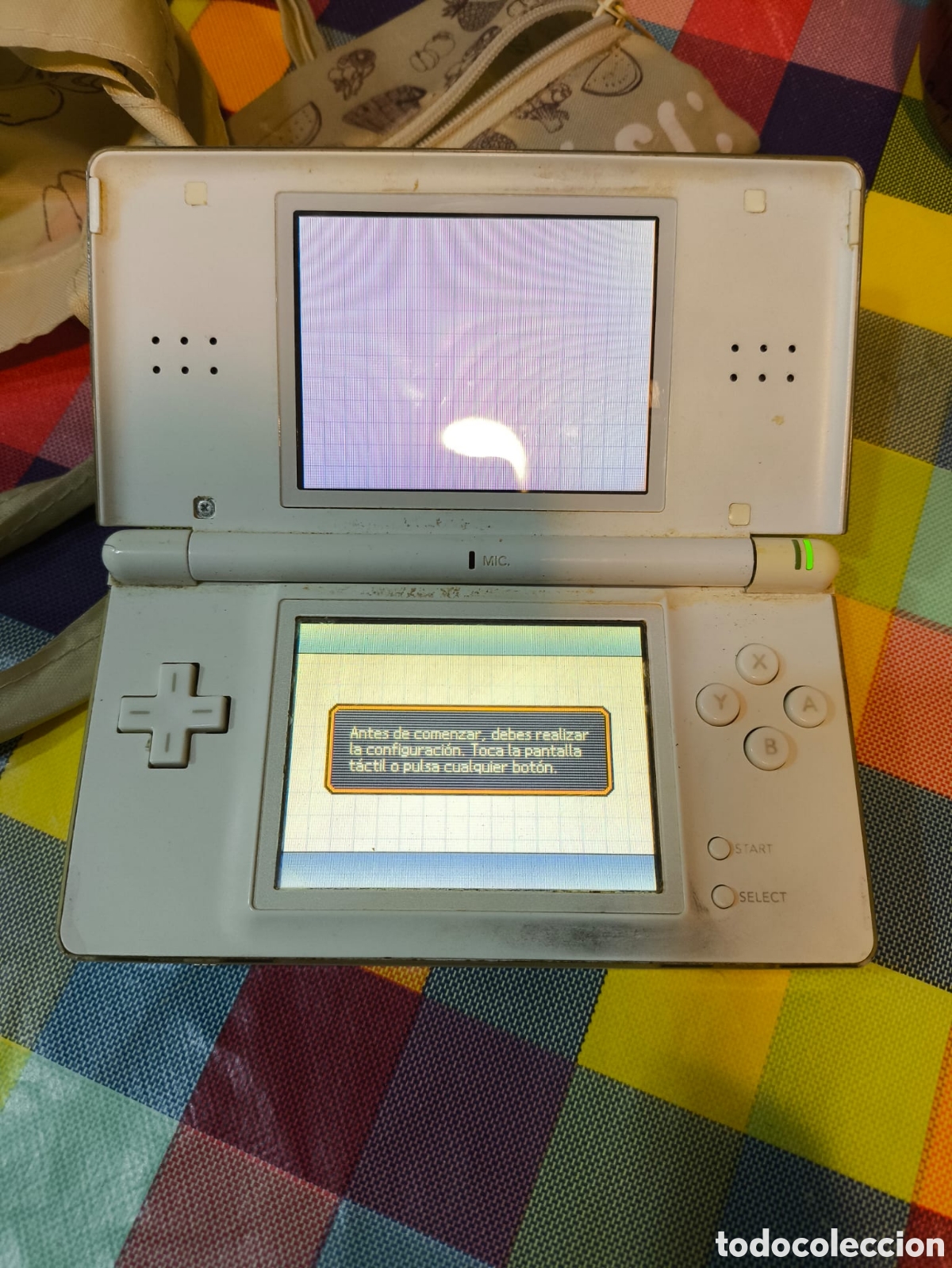 Videojuegos y consolas: Nintendo DS Lite blanco - Foto 2