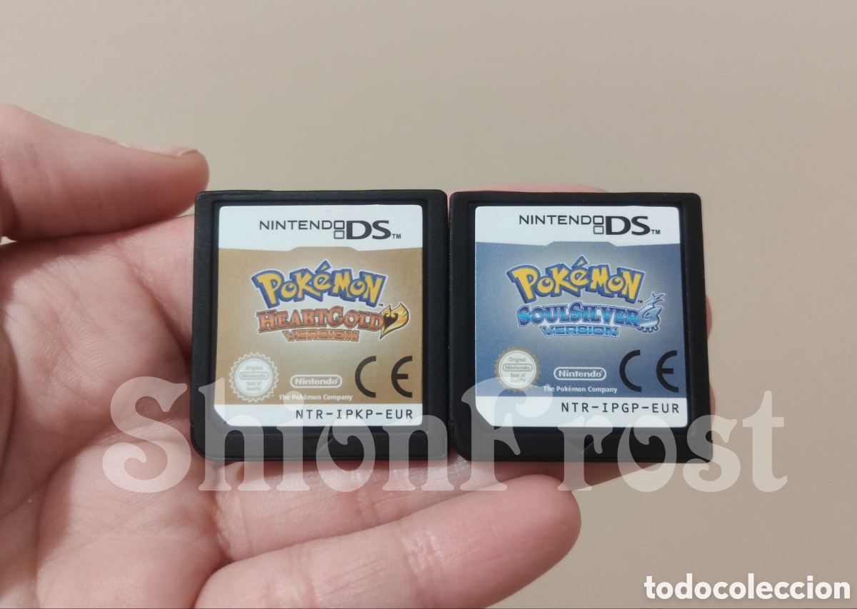 Videojuegos y consolas: Juegos Pok&eacute;mon Edici&oacute;n Oro HeartGold + Plata SoulSilver (EUR)