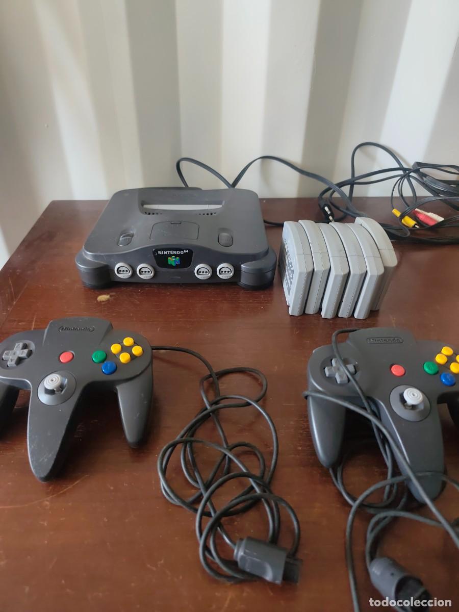 Videojuegos y consolas: Consola juegos Nintendo 64