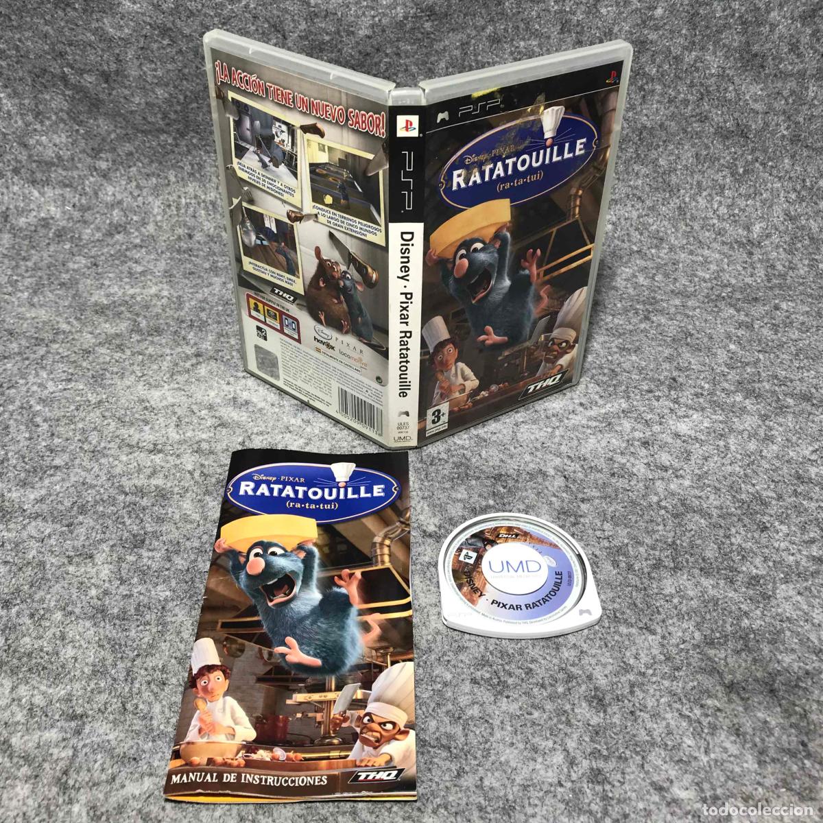 Videojuegos y consolas: DISNEY PIXAR RATATOUILLE SONY PSP