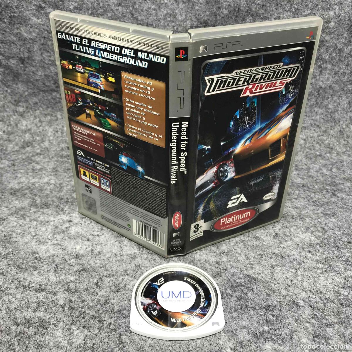 Videojuegos y consolas: NEED FOR SPEED UNDERGROUND RIVALS SONY PSP