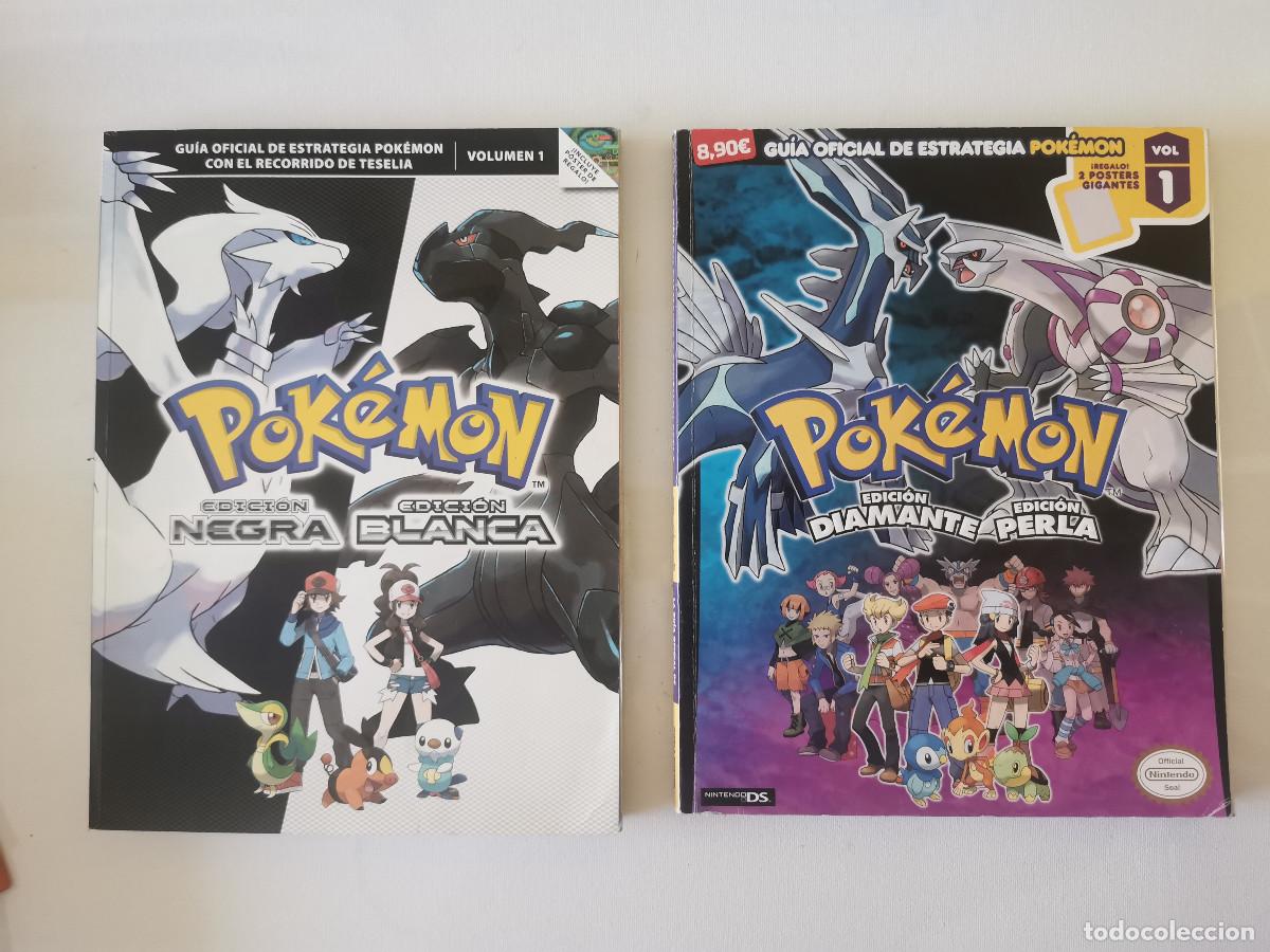 Videojuegos y consolas: Gu&iacute;a Oficial dePok&eacute;mon Edici&oacute;n Negra y Edici&oacute;n Blanca Recorrido de Teselia + Diamante y Perla