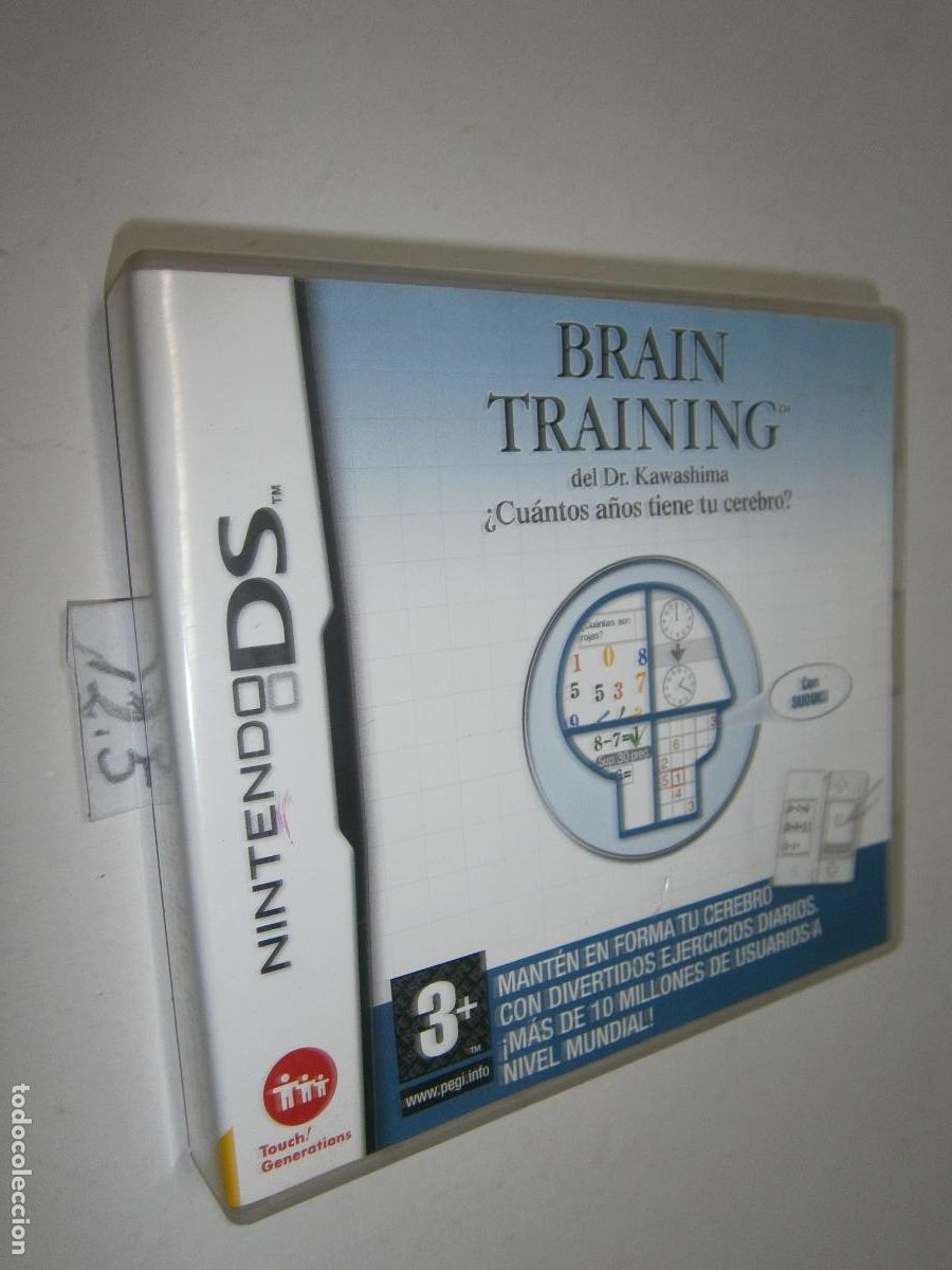 Videojuegos y consolas: VIDEOJUEGO NINTENDO DS - BRAIN TRAINING