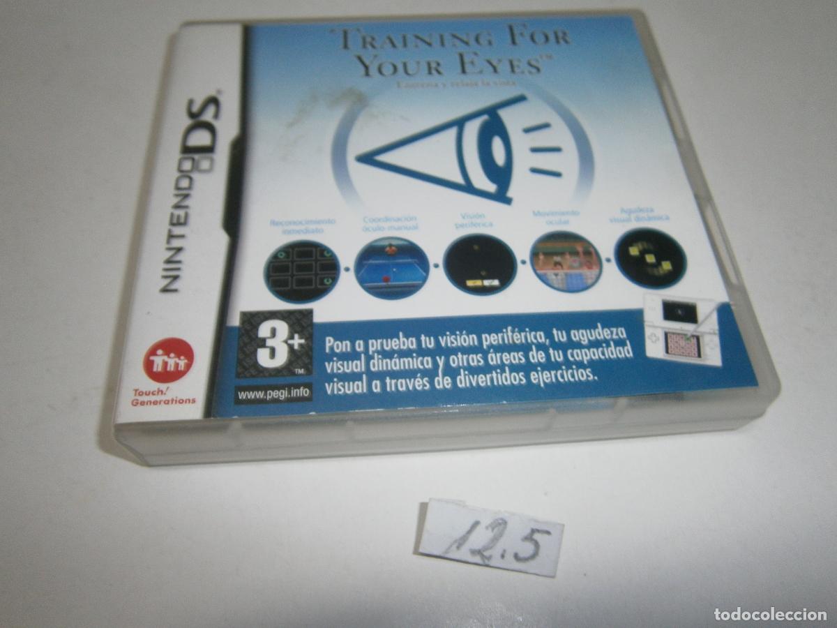 Videojuegos y consolas: JUEGO NINTENDO DS - CARATULA TRAINING FOR YOUR EYES (ENTREAN Y RELAJA LA VISTA)