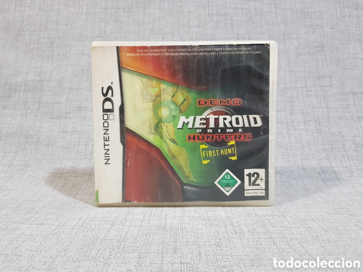 Videojuegos y consolas: DEMO METROID PRIME HUNTERS FIRST HUNT PARA NINTENDO DS (SOLO CAJA CON CAR&Aacute;TULA)