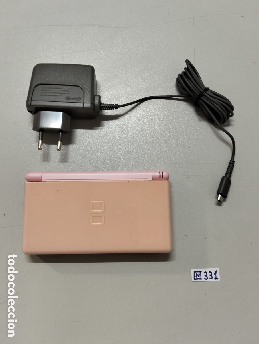 Videojuegos y consolas: Nintendo DS Lite de color rosa (Coral Pink / Metallic Rose)
