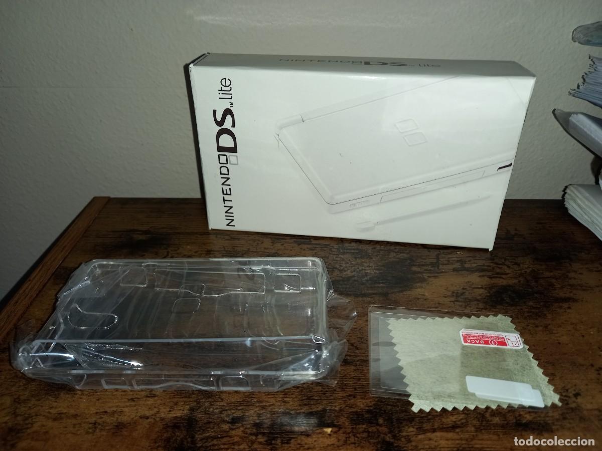 Videojuegos y consolas: Nintendo DS Lite Blanca + Accesorios