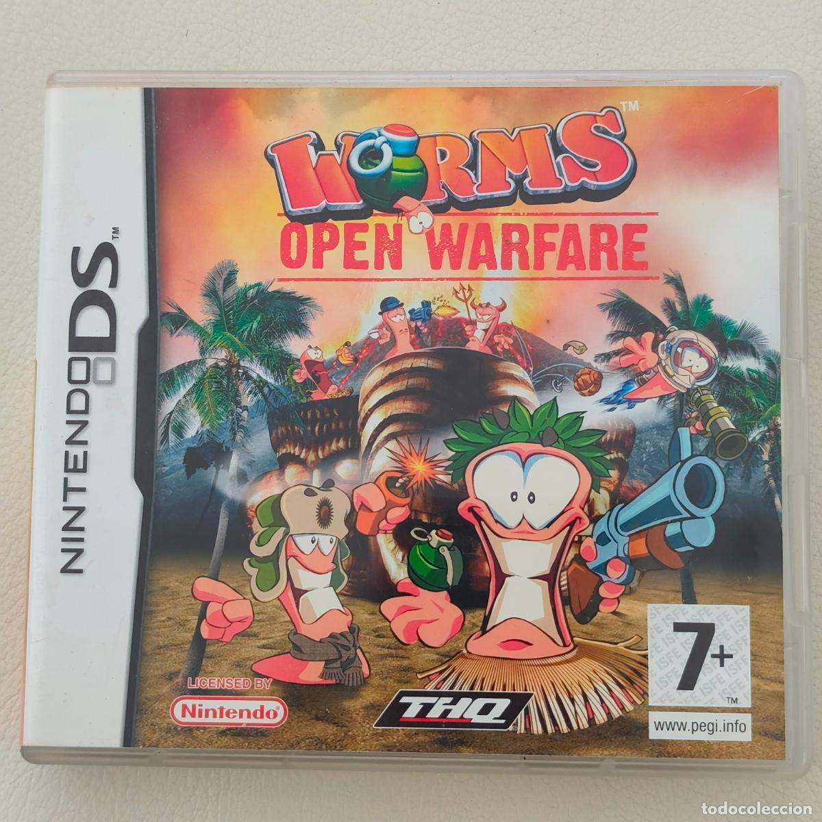 Videojuegos y consolas: WORMS OPEN WARFARE NINTENDO DS COMPLETO MUY BUEN ESTADO