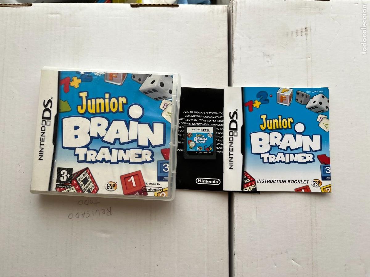 Videojuegos y consolas: JUNIOR BRAIN TRAINER - NDS NINTENDO DS KREATEN