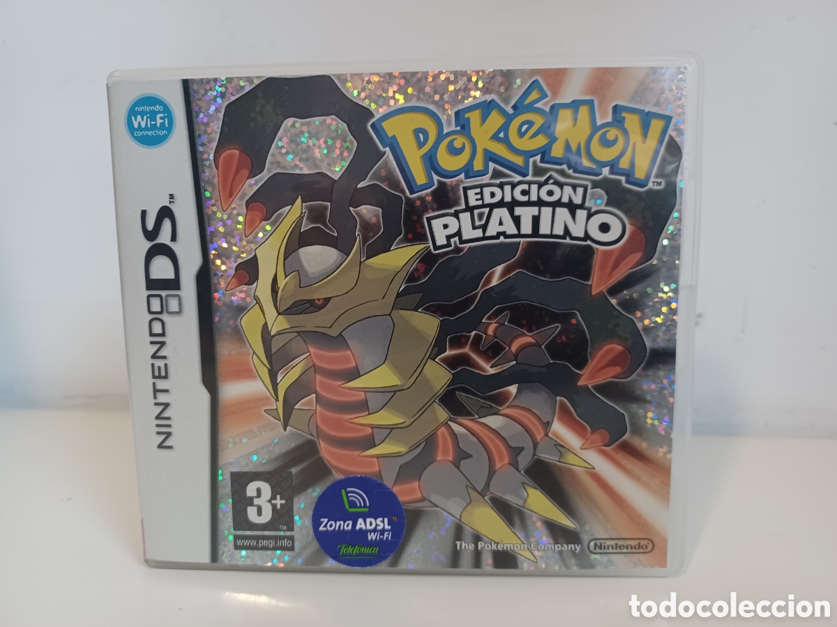 Videojuegos y consolas: Nintendo DS Pok&eacute;mon Edici&oacute;n Platino