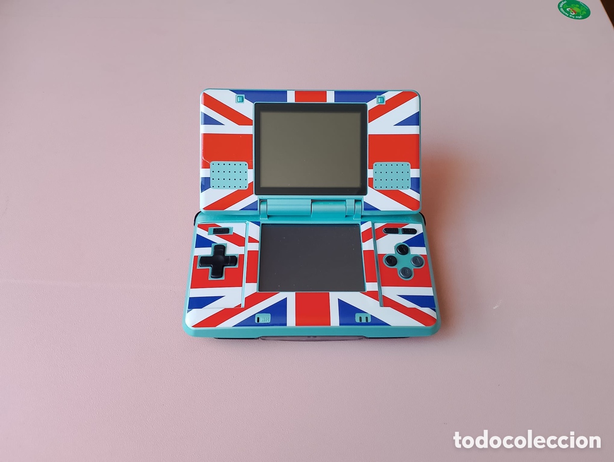 Videojuegos y consolas: Nintendo DS Union Jack, funciona, sin cargador