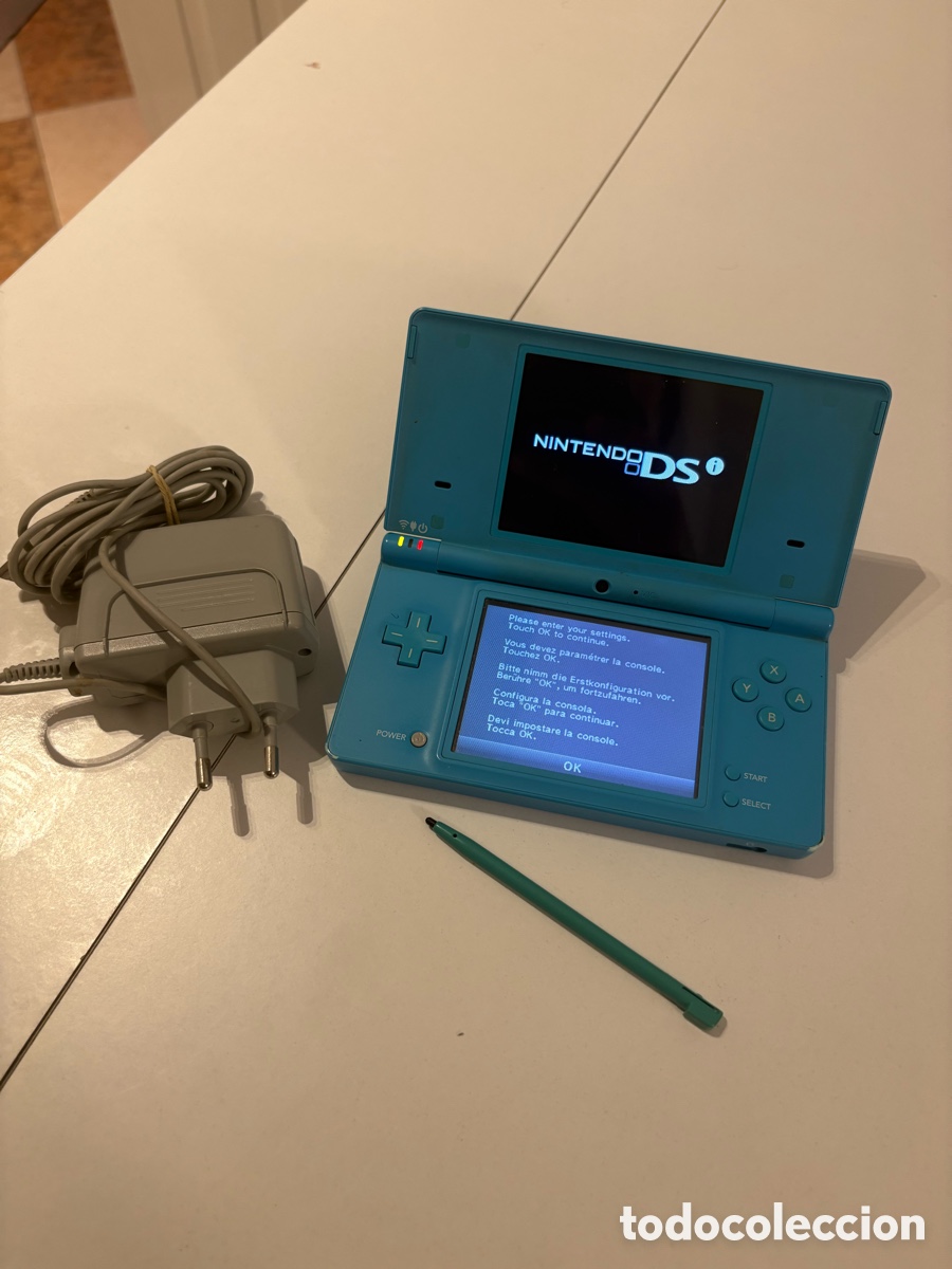 Videojuegos y consolas: Nintendo Dsi Azul Completa &middot; Cargador original y Juego