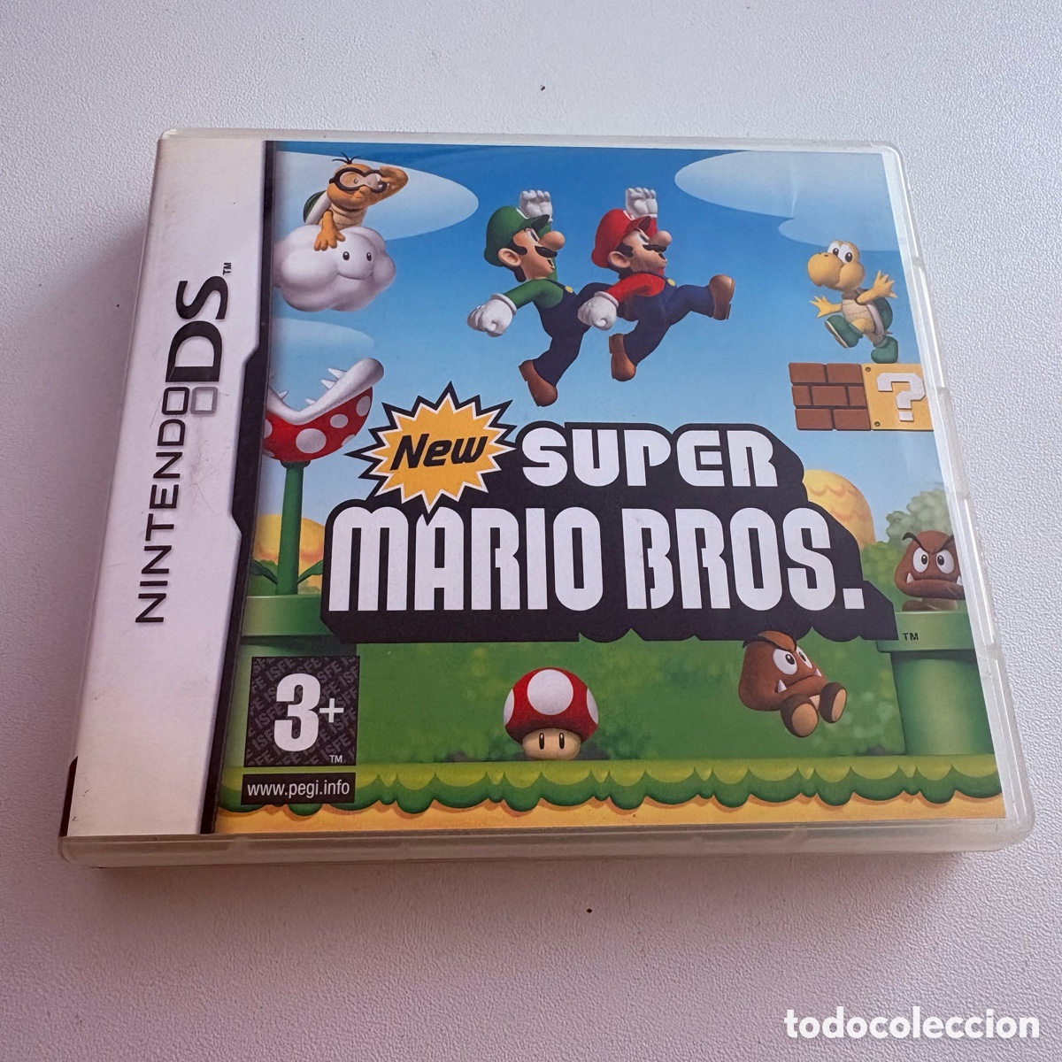 Videojuegos y consolas: Caja vacia y manual de instrucciones del juego de la consola nintendo ds new super mario bros