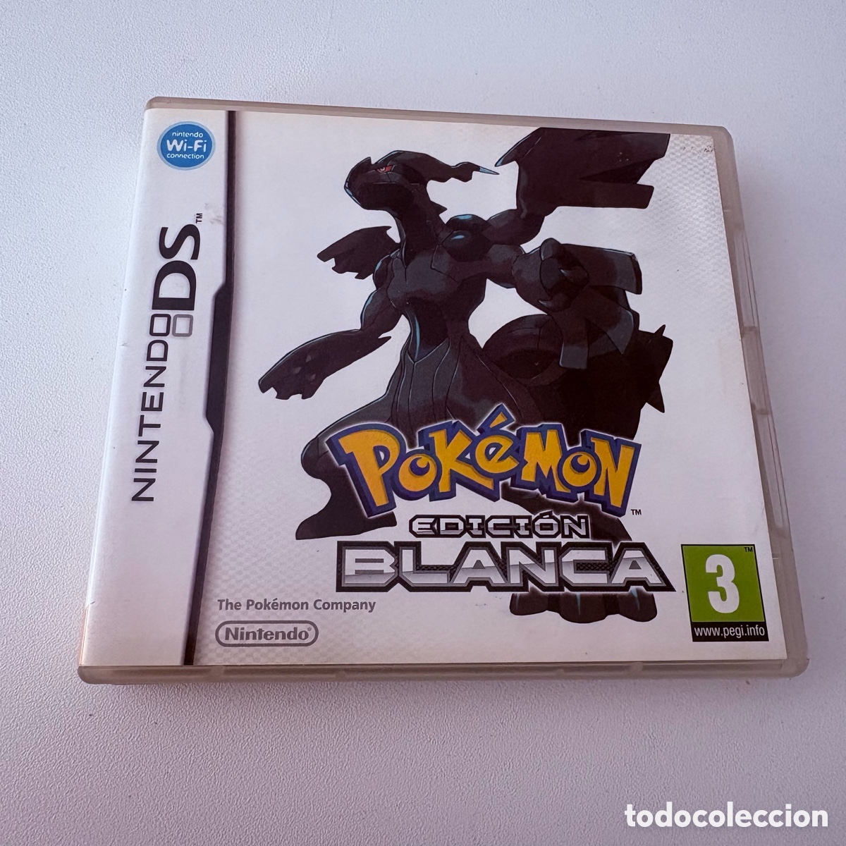 Videojuegos y consolas: Caja vacia y manual de instrucciones del juego de la consola nintendo ds Pok&eacute;mon edici&oacute;n blanca