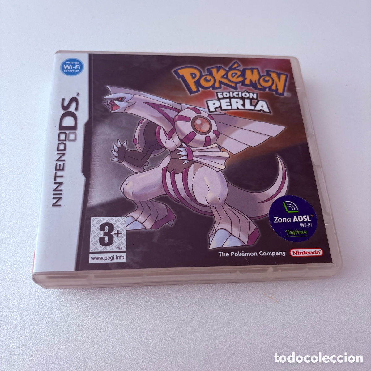 Videojuegos y consolas: Caja vacia y manual de instrucciones del juego de la consola nintendo ds pokemon edici&oacute;n perla