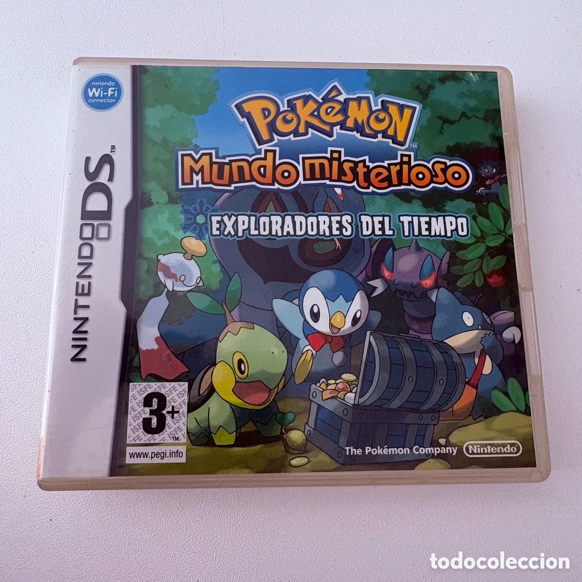 Videojuegos y consolas: Caja vacia y manual de instrucciones nintendo ds Pok&eacute;mon mundo misterioso exploradores del tiempo