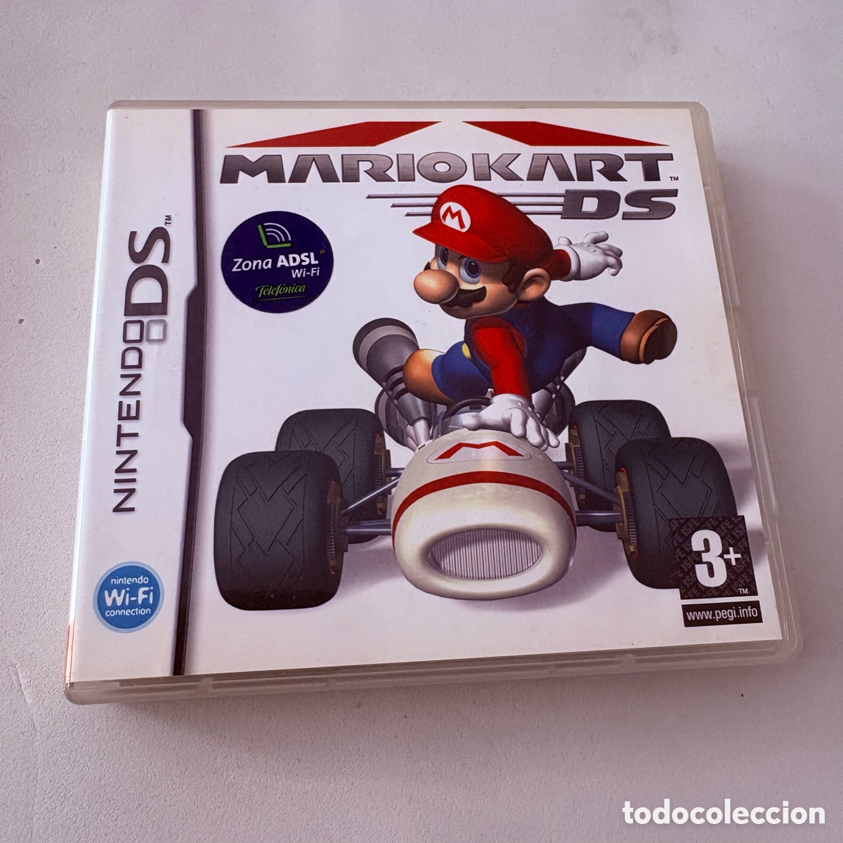 Videojuegos y consolas: Caja vac&iacute;a y manual de instrucciones del juego nintendo ds mario kart
