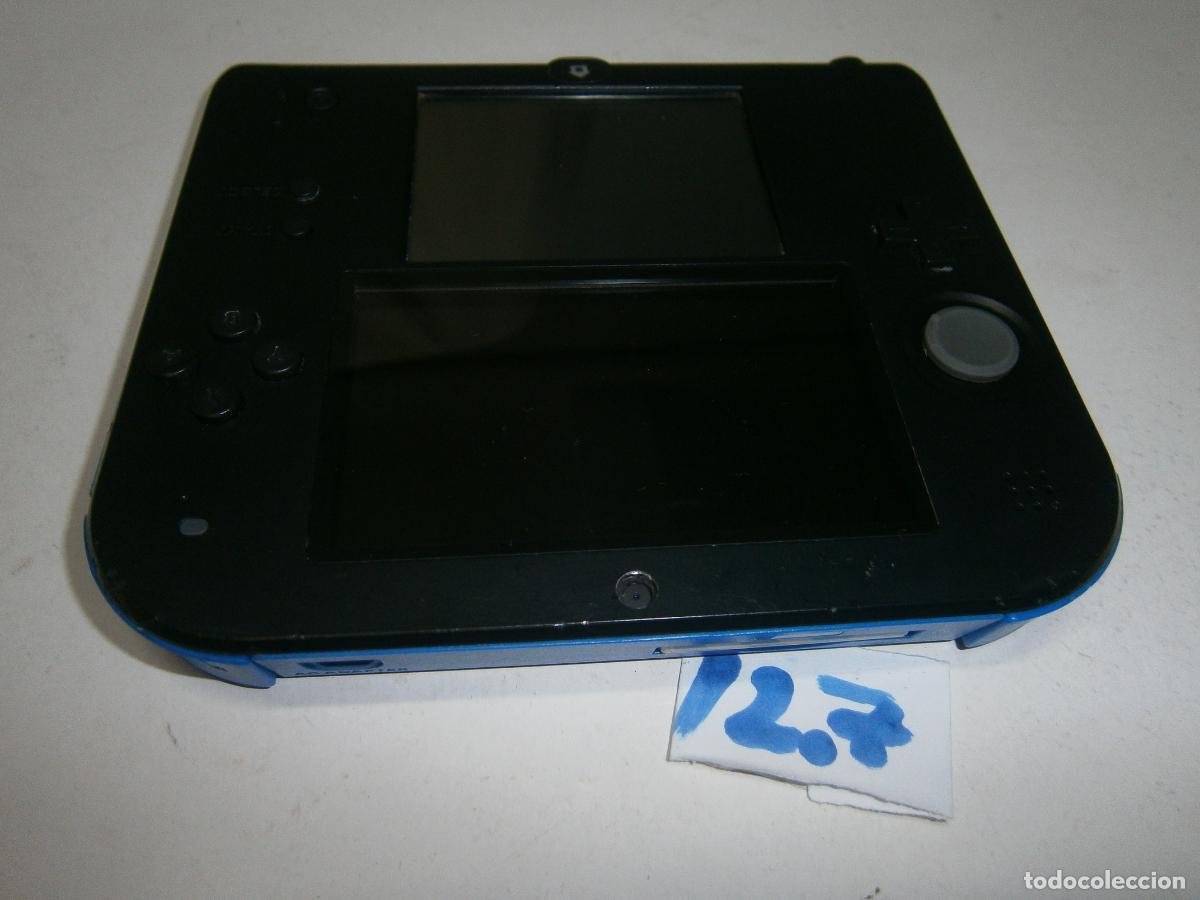 Videojuegos y consolas: ANTIGUA CONSOLA PORTATIL NINTENDO 2DS NEGRA Y AZUL
