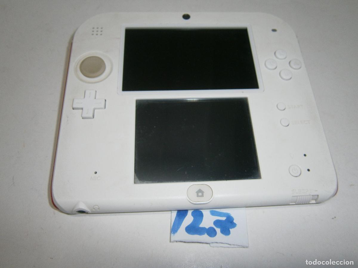 Videojuegos y consolas: ANTIGUA CONSOLA PORTATIL NINTENDO 2DS BLANCA Y ROJA