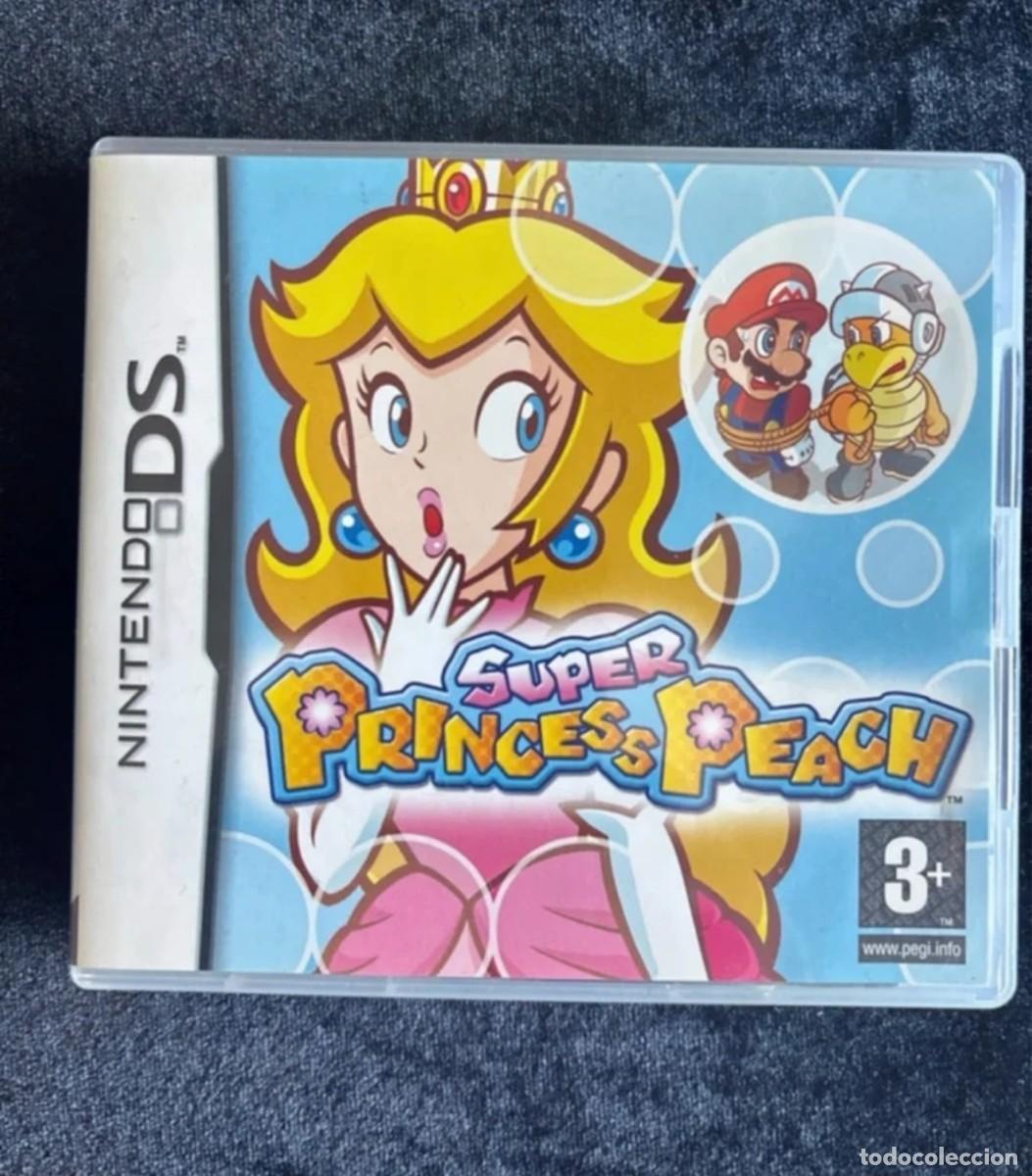 Videojuegos y consolas: Juego Nintendo DS. Super Princess Peach. Mario Bros - Completo - PAL Espa&ntilde;a - Puntos VIP sin rascar