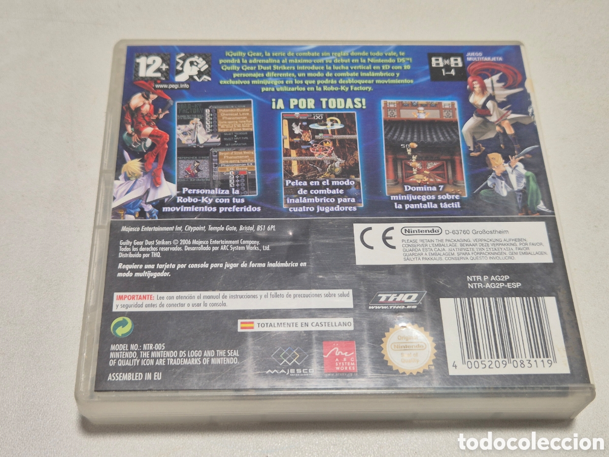 Videojuegos y consolas: Guilty Gear Dust Strikers . Ds - Foto 2