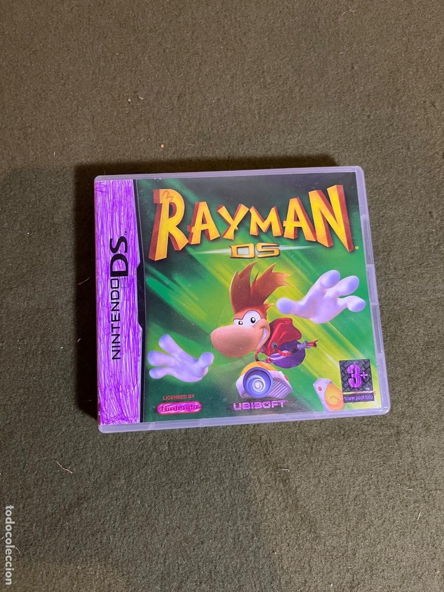 Videojogos e Consolas: Rayman DS Nintendo DS PAL Europa Espa&ntilde;ol Completo CIB con Manual Ubisoft 2005