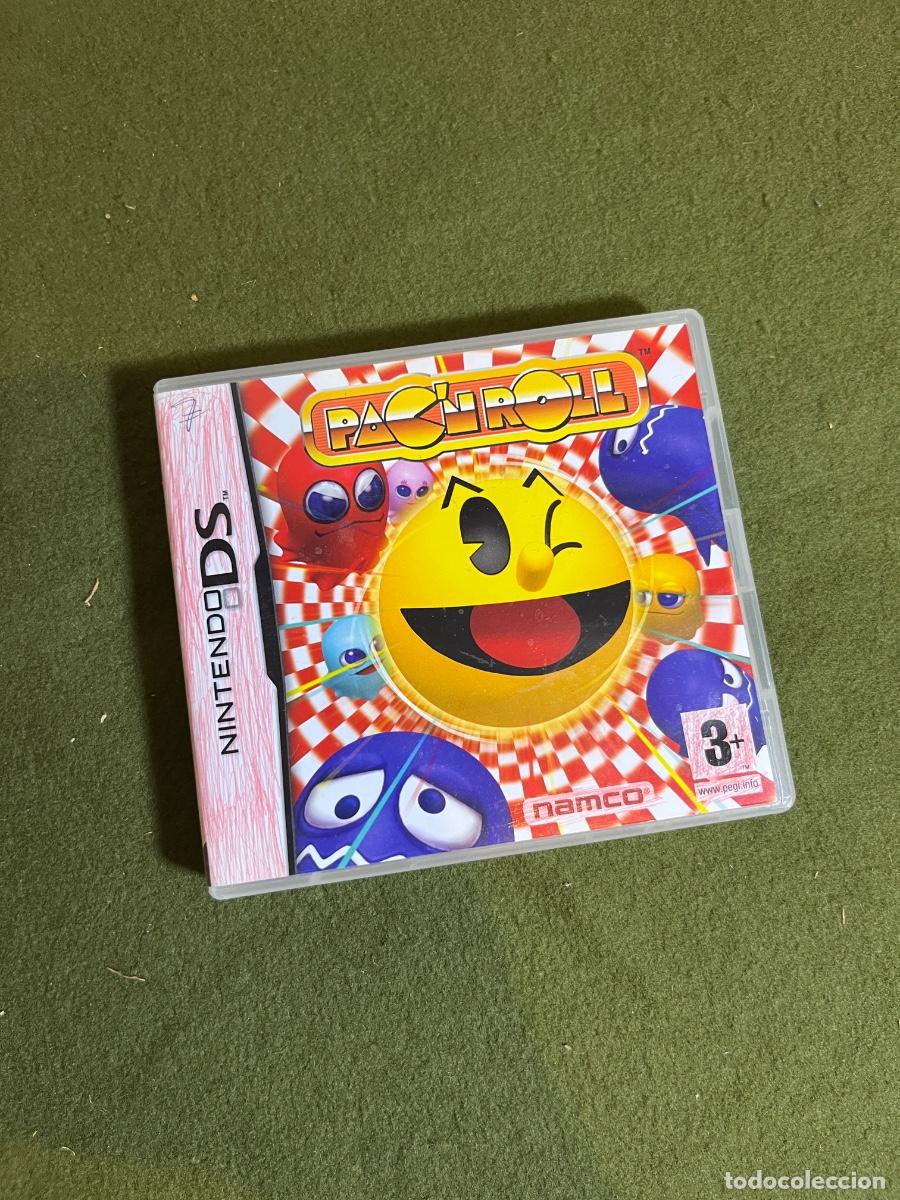 Videospiele und Konsolen: Caja i manuales original Pac 'n Roll Nintendo DS PAL Espa&ntilde;a Vac&iacute;a Namco 2005