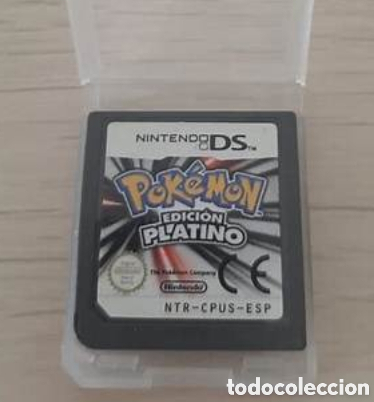 Videojuegos y consolas: Juego Pok&eacute;mon Edici&oacute;n Platino para Nintendo DS (Versi&oacute;n ESP) - Cartucho con Caja Protectora