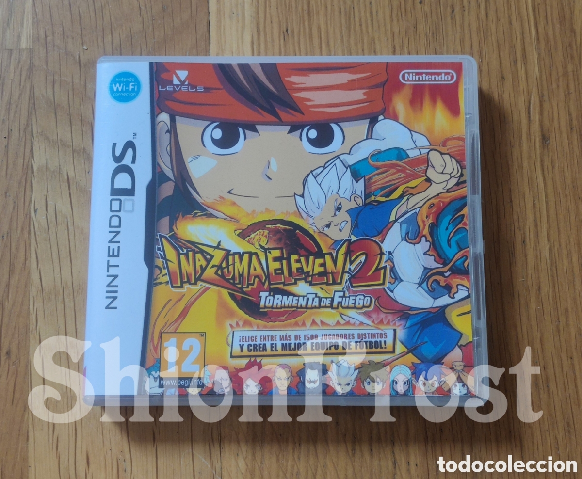 Videojuegos y consolas: Caja Inazuma Eleven 2 - Tormenta de Fuego - Repro (Nintendo Ds)