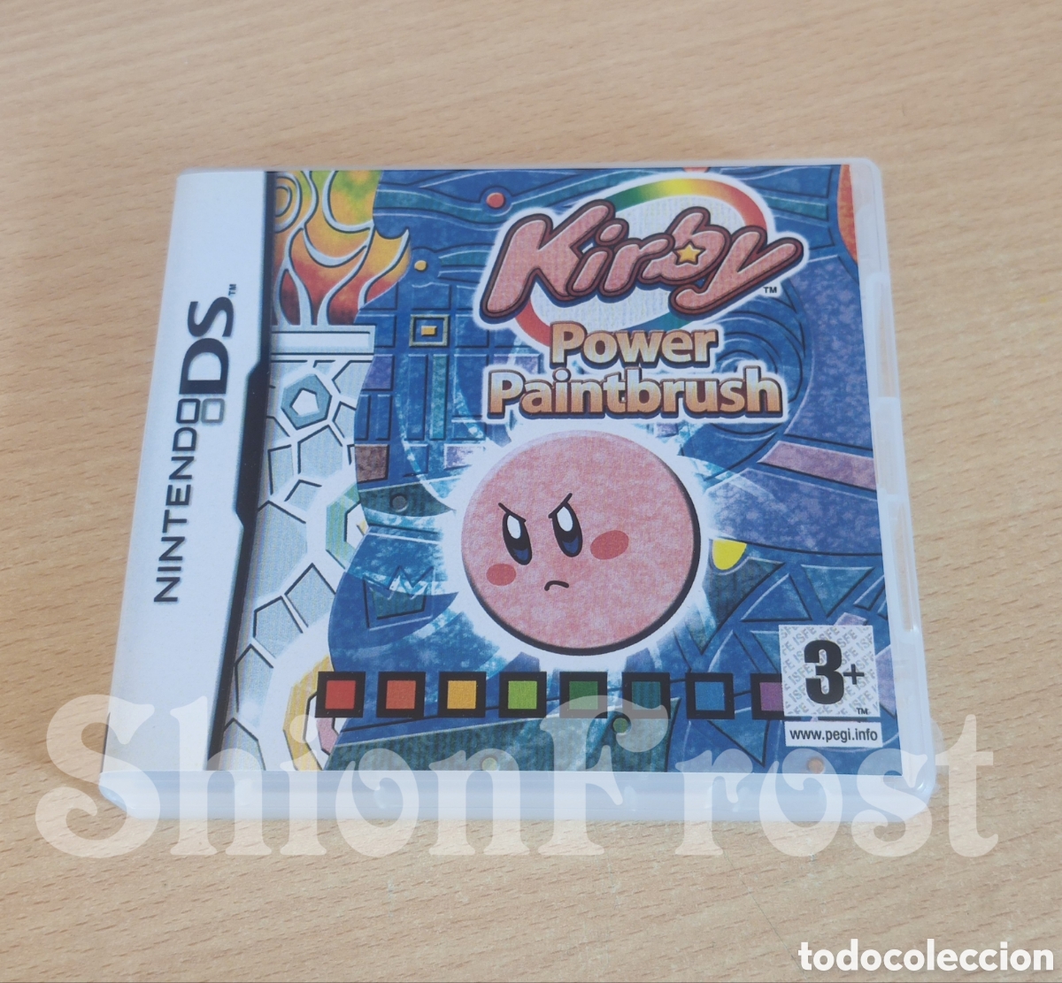 Videojuegos y consolas: Caja Kirby Power Paintbrush (El Pincel del Poder) Repro (Nintendo DS)