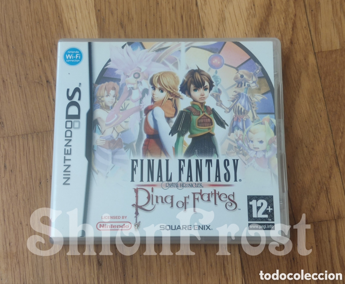 Videojuegos y consolas: Caja Final Fantasy Crystal Chronicles Ring of Fates Repro (Nintendo DS)