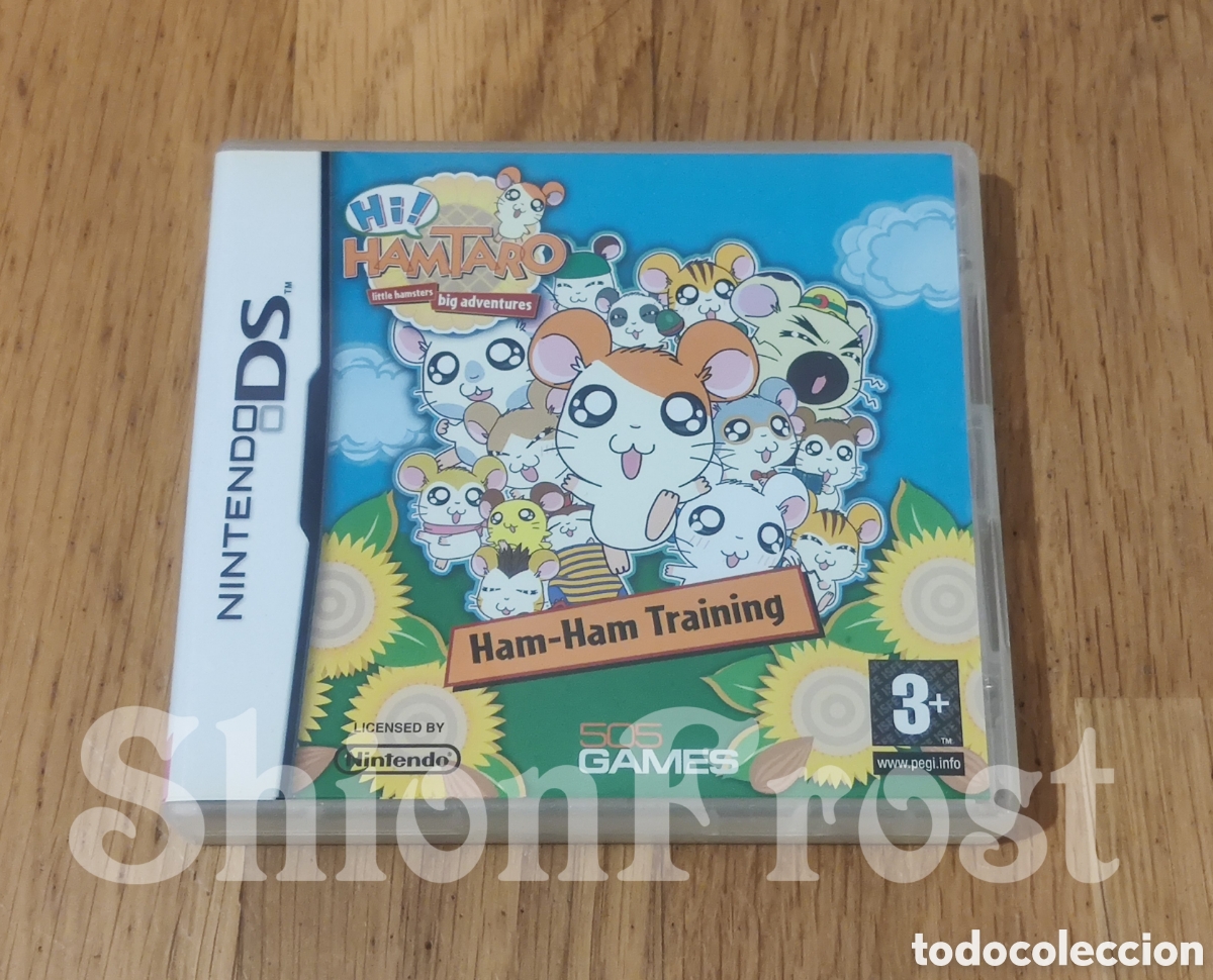 Videojuegos y consolas: Caja Hamtaro Ham-Ham Training Repro (Nintendo DS)