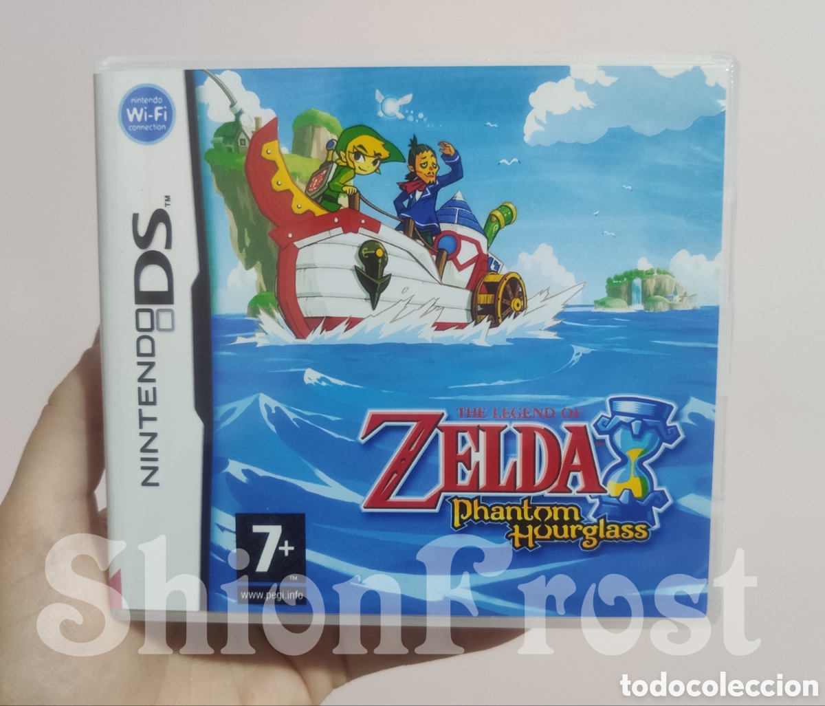 Videojuegos y consolas: Caja The Legend of Zelda Phantom Hourglass - Repro (Nintendo DS)