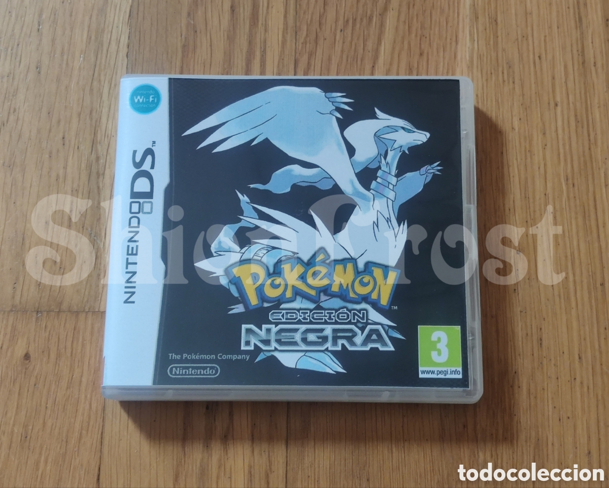 Videojuegos y consolas: Caja Pok&eacute;mon Edici&oacute;n Negra / Negro - Repro (Nintendo DS)