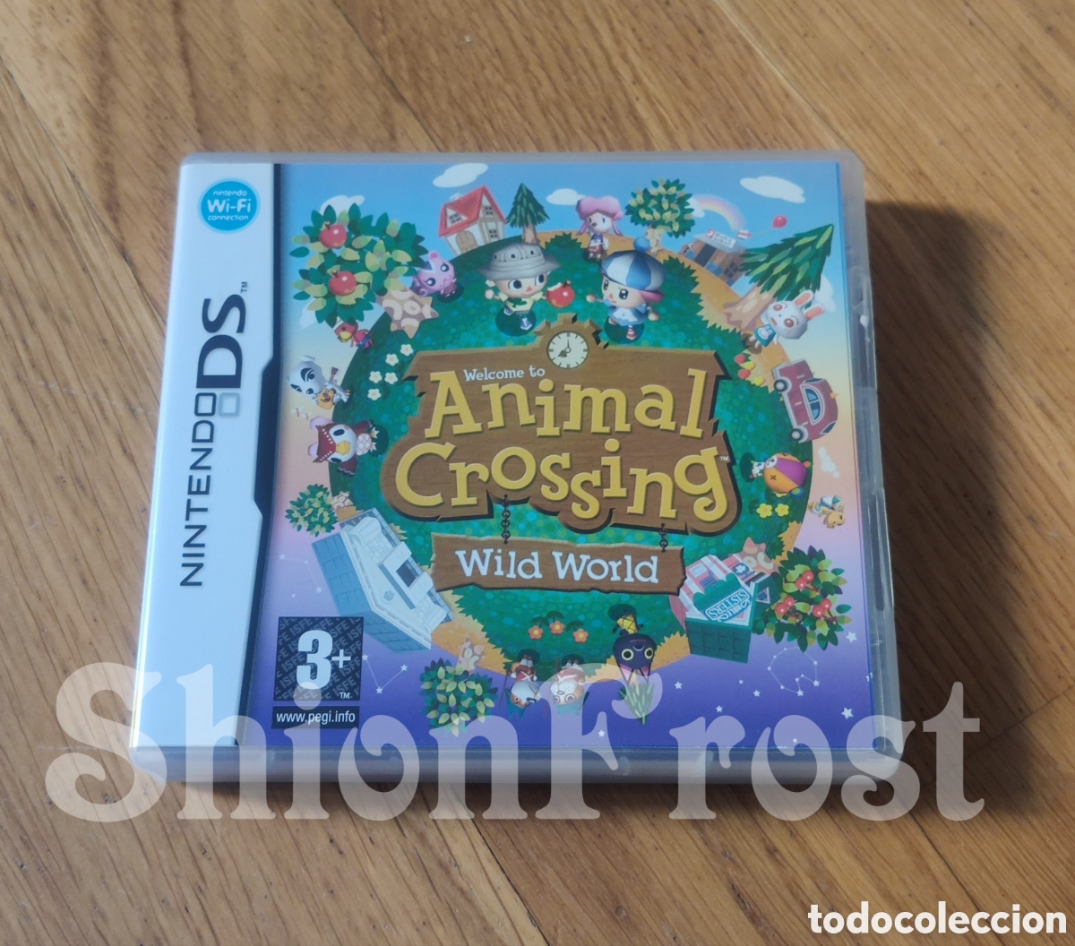 Videojuegos y consolas: Caja Animal Crossing Wild World - Repro (Nintendo DS)