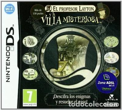 Videojuegos y consolas: Profesor Layton y la Villa Misteriosa- 0045496467944